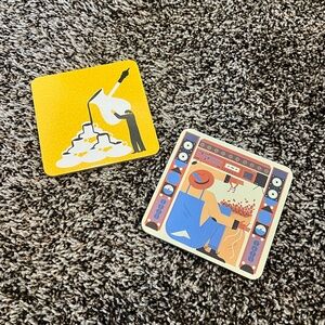 Nespresso Coasters - Set of 2 - NEW